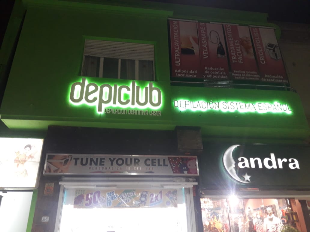 Fachada de Depiclub San Martín